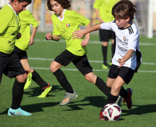 Imágenes del encuentro Eulza 0-10 Camino de Santiago de la segunda jornada del XL Torneo Interescolar.