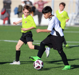 Imágenes del encuentro Eulza 0-10 Camino de Santiago de la segunda jornada del XL Torneo Interescolar.