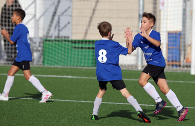 Imágenes del encuentro Lorenzo Goikoa 3 - 3 Virgen Blanca de la segunda jornada del XL Torneo Interescolar.