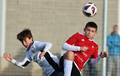 Imágenes del encuentro Regina Pacis 0 - 3 Larraona Claret de la segunda jornada del XL Torneo Interescolar.
