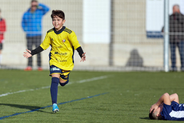 Imágenes del encuentro Joakin Lizarraga 4 - 3 Ermitagaña de la segunda jornada del XL Torneo Interescolar.