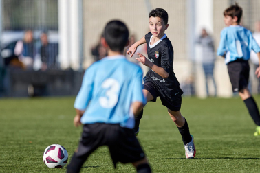 Imágenes del encuentro Nuestra Señora del Huerto 0-4 La Compasión de la segunda jornada del XL Torneo Interescolar.