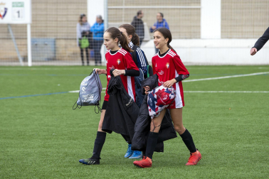 Imágenes del encuentro La Compasión 3-0 Alaitz Ik. de la cuarta jornada del XL Torneo Interescolar.