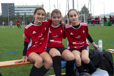 Imágenes del encuentro La Compasión 3-0 Alaitz Ik. de la cuarta jornada del XL Torneo Interescolar.