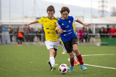 Imágenes del encuentro Marqués de la Real Defensa 0-1 Bernart Etxepare de la cuarta jornada del XL Torneo Interescolar.