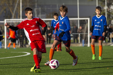 Imágenes del encuentro Mendialdea 3-3 Liceo Monjardín de la cuarta jornada del XL Torneo Interescolar.