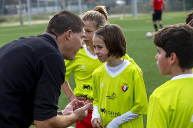 Imágenes del encuentro Mendialdea II 5-2 Lizarra Ik de la cuarta jornada del XL Torneo Interescolar.