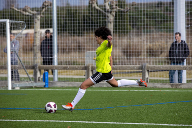 Imágenes del encuentro Virgen Blanca 1-0 Hilarión Eslava de la cuarta jornada del XL Torneo Interescolar.