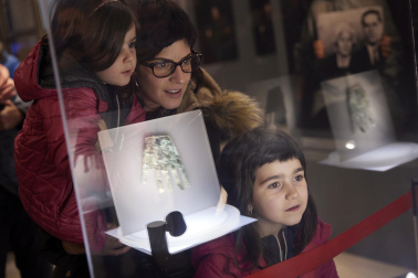 Exposición de la Mano de Irulegi en el Planetario de Pamplona