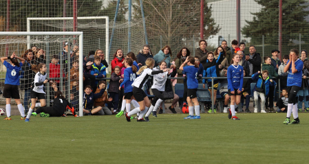 Última jornada de la fase de grupos del torneo femenino del Interescolar./