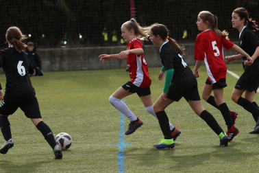 Última jornada de la fase de grupos del torneo femenino del Interescolar./