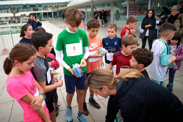 Carrera infantil de Navidad en Anaitasuna./