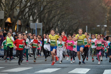Fotos de la San Silvestre de Pamplona 2022./