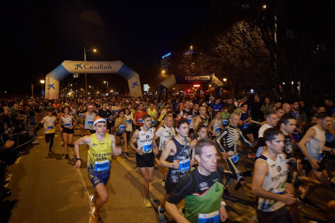 Fotos de la San Silvestre de Pamplona 2022./