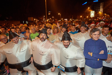 Fotos de la San Silvestre de Pamplona 2022./