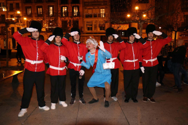 Fotos de los disfraces de la Nochevieja 2022 en Pamplona.