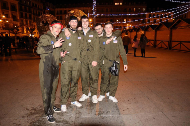 Fotos de los disfraces de la Nochevieja 2022 en Pamplona.
