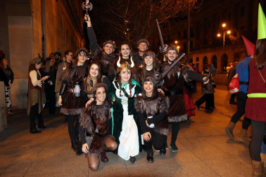 Fotos de los disfraces de la Nochevieja 2022 en Pamplona.