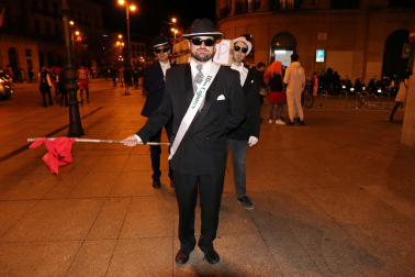 Fotos de los disfraces de la Nochevieja 2022 en Pamplona.