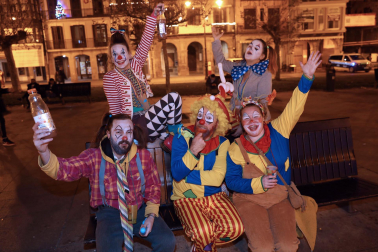 Fotos de los disfraces de la Nochevieja 2022 en Pamplona