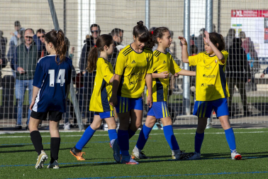 Cuartos de final del XL Torneo Interescolar en la modalidad femenina./