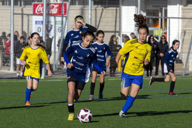 Cuartos de final del XL Torneo Interescolar en la modalidad femenina./