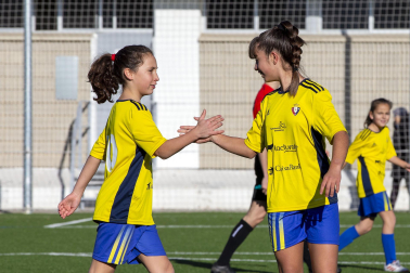 Cuartos de final del XL Torneo Interescolar en la modalidad femenina./
