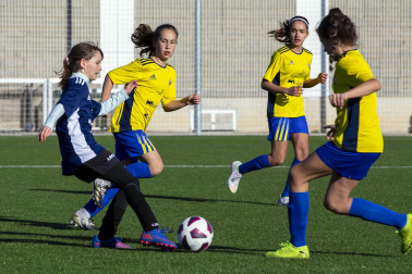 Cuartos de final del XL Torneo Interescolar en la modalidad femenina./