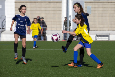 Cuartos de final del XL Torneo Interescolar en la modalidad femenina./