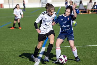 Cuartos de final del XL Torneo Interescolar en la modalidad femenina./