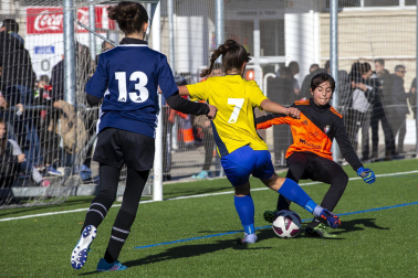 Cuartos de final del XL Torneo Interescolar en la modalidad femenina./