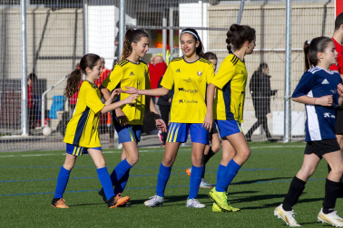 Cuartos de final del XL Torneo Interescolar en la modalidad femenina./