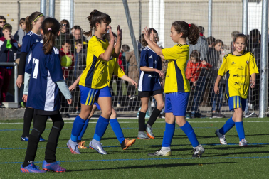 Cuartos de final del XL Torneo Interescolar en la modalidad femenina./