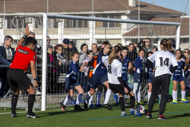 Cuartos de final del XL Torneo Interescolar en la modalidad femenina./