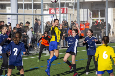 Cuartos de final del XL Torneo Interescolar en la modalidad femenina./