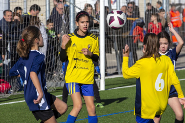 Cuartos de final del XL Torneo Interescolar en la modalidad femenina./