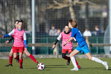 Cuartos de final del XL Torneo Interescolar en la modalidad femenina./