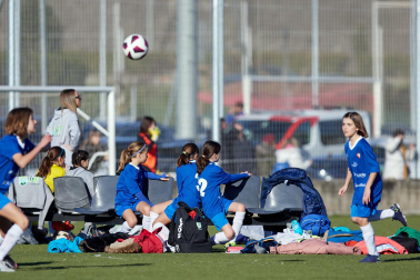 Cuartos de final del XL Torneo Interescolar en la modalidad femenina./
