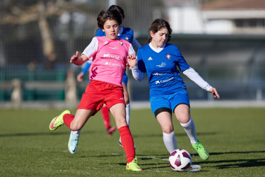 Cuartos de final del XL Torneo Interescolar en la modalidad femenina./