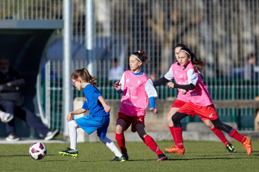 Cuartos de final del XL Torneo Interescolar en la modalidad femenina./
