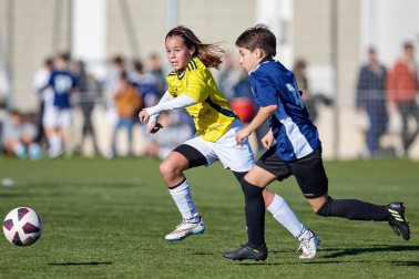 Cuartos de final del XL Torneo Interescolar en la modalidad femenina./