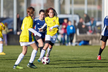 Cuartos de final del XL Torneo Interescolar en la modalidad femenina./