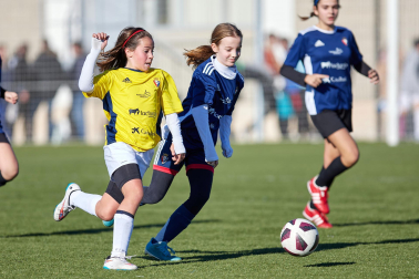 Cuartos de final del XL Torneo Interescolar en la modalidad femenina./