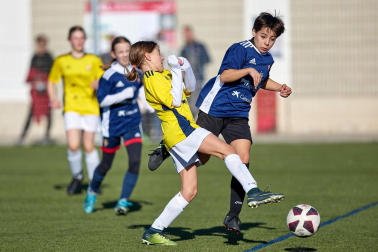 Cuartos de final del XL Torneo Interescolar en la modalidad femenina./