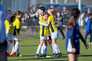 Cuartos de final del XL Torneo Interescolar en la modalidad femenina./