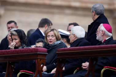 El funeral de Benedicto XVI, en imágenes