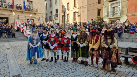 Los Reyes Magos, en Tudela