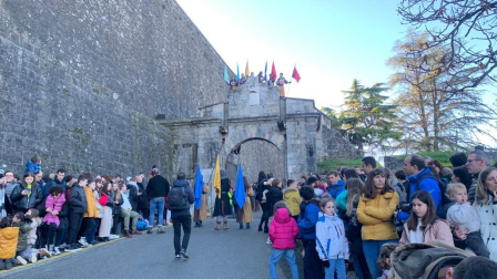 Fotos de la llegada de los Reyes Magos a Pamplona