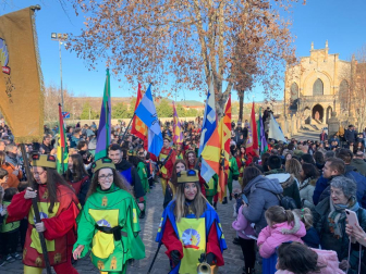 Fotos de la llegada de los Reyes Magos a Pamplona