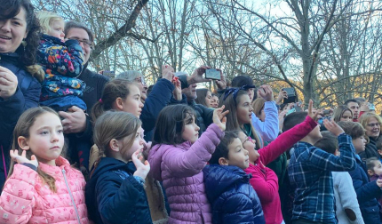 Fotos de la llegada de los Reyes Magos a Pamplona.